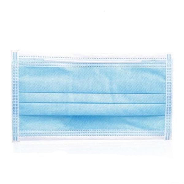 

dhl ship in stock fast delivery non woven face3 layers dust face masks ear loop mouth mask 3mx2