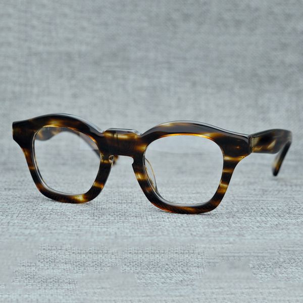 

wholesale-women vintage thick eyeglasses frames man prescription black tortoise eyeglass myopia diopter male, Silver