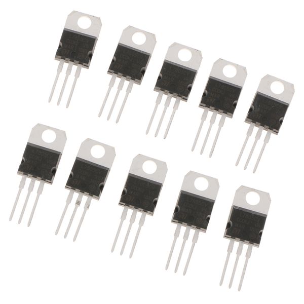 

10 pieces 3 position voltage regulator voltage stabilizer for l7805 lm7805