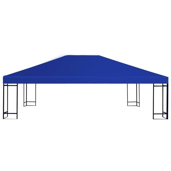 

gazebo верхняя крышка 310 g / m 4x3 m blue garden sets