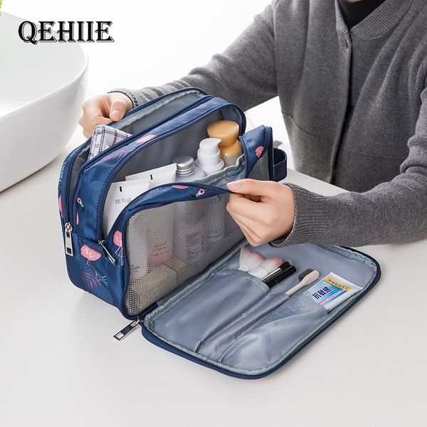 

travel organizer dry and wet separation professional makeup bag toiletry bag multi-functional packing cubes women's cosmetic