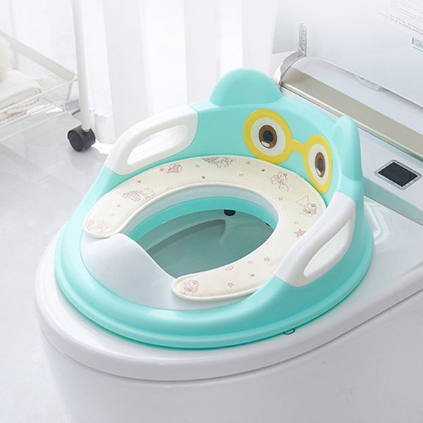 

potty training seat for kids boy girl toilet seat with cushion handle backrest