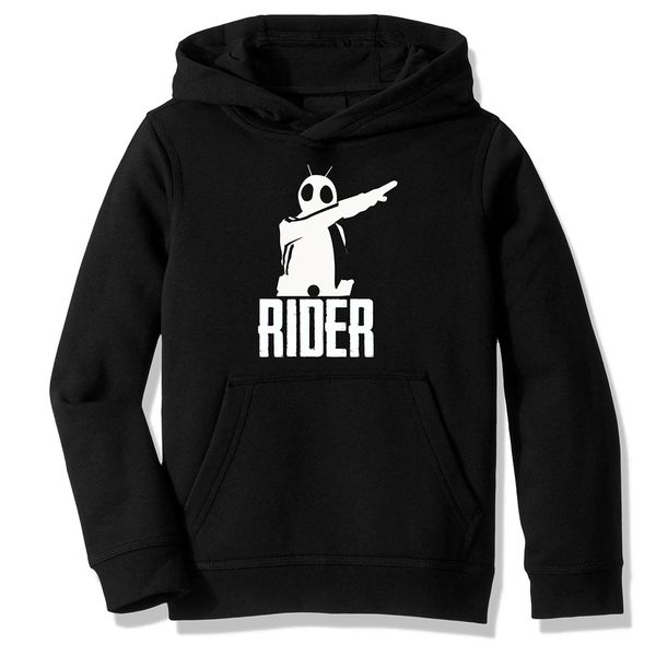 

fleece hooded sweatshirt hoodies kamen rider casual clothing, Black