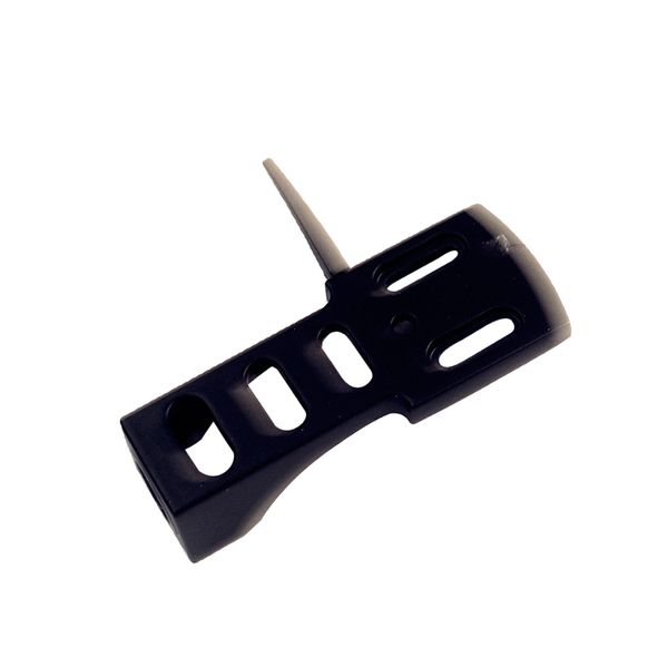 

metal lp turntable headshell mount for musical instrument accessory black 51x20x13mm