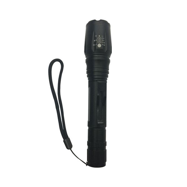 

t6 aluminium alloy zoom flashlight x2 outdoors waterproof light lighting riding night fishing flashlight