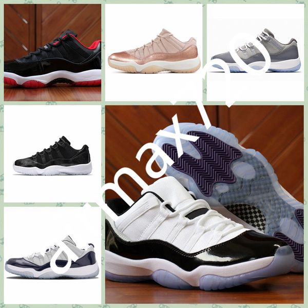 

j011la basketball shoes 11 11s gown bred concords outdoor shoes men women 11 space jam 45 gym sneakers size40-46