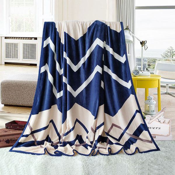 

thickened velvet blanket winter blanket flannel throws on sofa/bed/plane travel big size home textiles