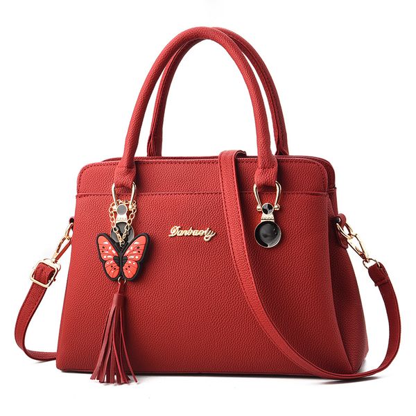 

2020 new women handbags pu leather tote fashion shoulder bag for women ladies simple bag torebka damska