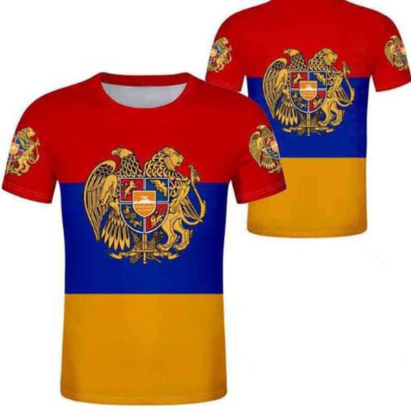 

armenia male youth custom name number p white gray red black tees arm country t shirt armenian nation flag am boy clothes, Black;blue