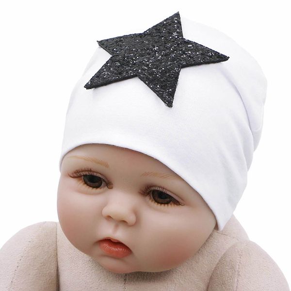 

gzhilovingl блестки star детские hat новорожденные весна зима теплая stretch хлопок детские hat сплошной цвет симпатичные шапочки для младен, Yellow