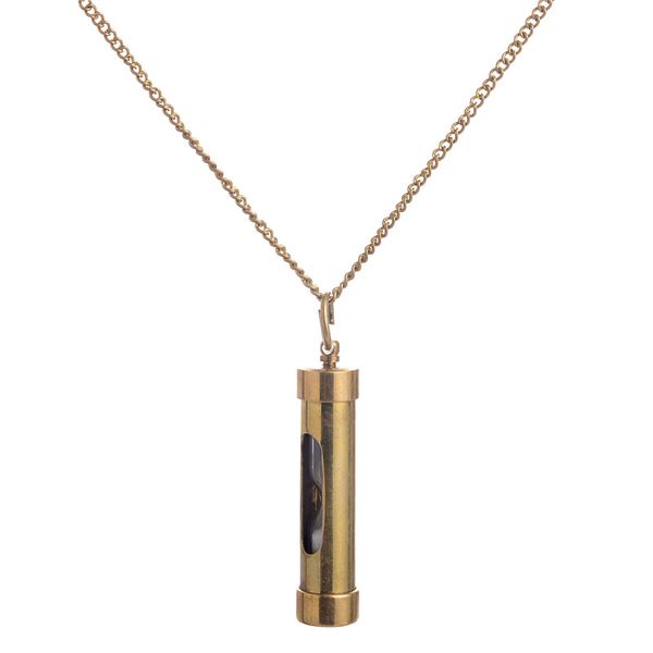 

pendant necklaces women necklace gold gifts steampunk men copper chain retro aeolian bells choker, Silver