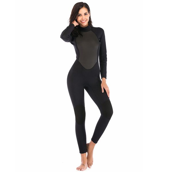 

ma'am wetsuit 3mm full body suit super stretch diving suit swim surf snorkeling