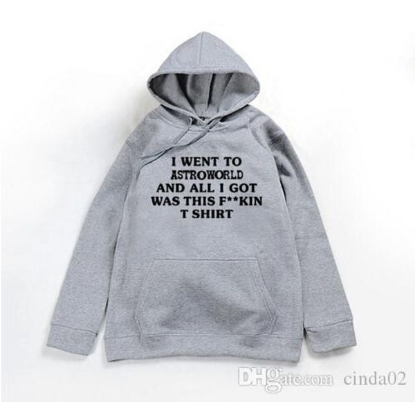 

пары wear толстовки для мужчин женщины трэвис скотт astroworld пуловеры с капюшоном, Black