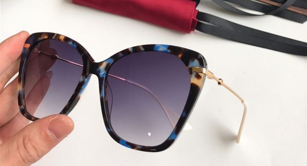 

2019 new arrival men glasses shadow women elegant sunglasses retro vintage men brand designer shiny gold frame laser logo women quality, White;black