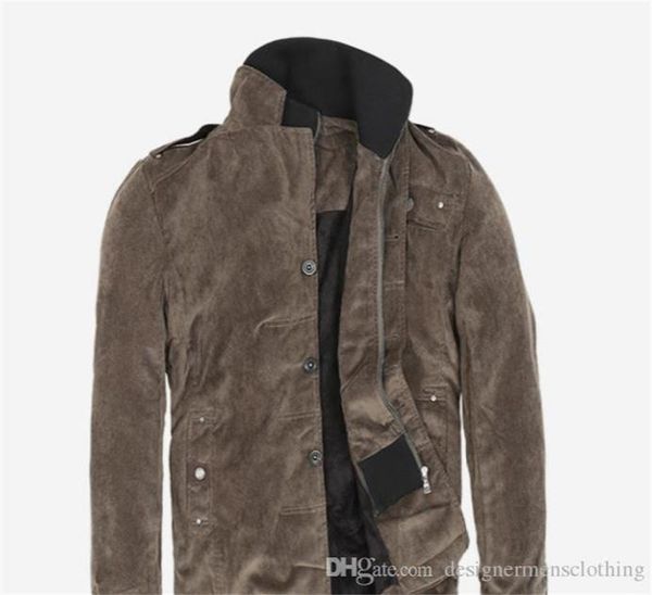 

мужские зимние грузовые куртки твердые панельные молнии fly windrunner стенд воротник с длинными рукавами хлопчатобумажная куртка мужская од, Black;brown