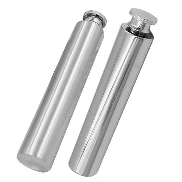 

mini stainless steel portable flask liquor alcohol whiskey wine pot with funnel bottle storage tool drinkware stick