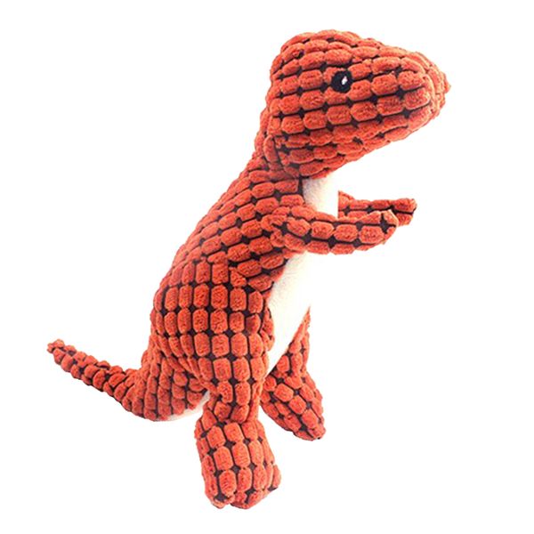 

dog chewing squeaky toy for pet dog dinosaur shape squeaker interactive toy