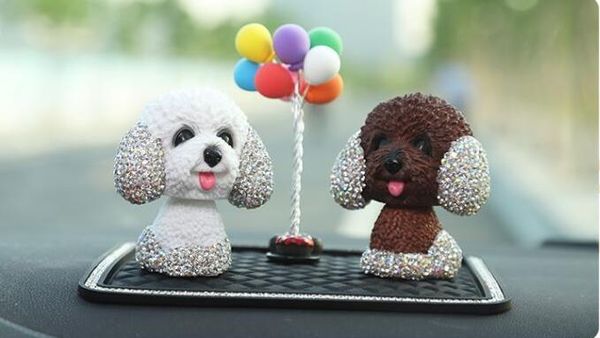 

002 car decoration supplies interior decoration personality creative decoration cute beautiful moving head dog decorations