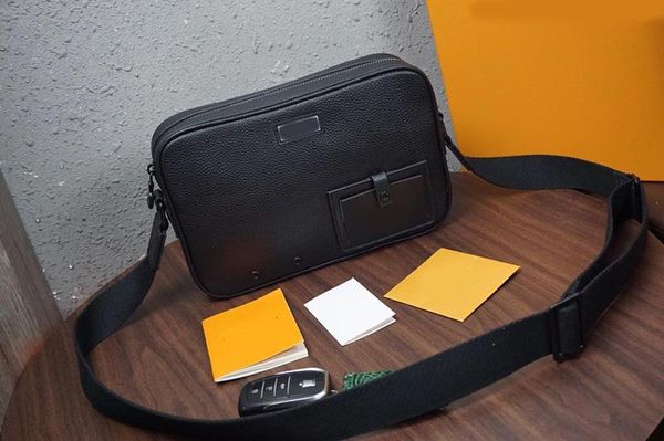 

designer luxury handbag purse man single shoulder messenger purse bag genuine leather luis vit purse bag man genuine leahter designer bags