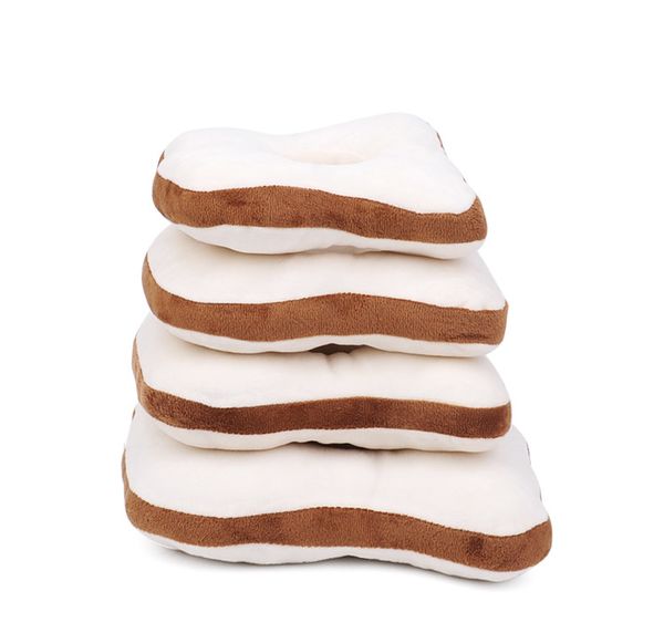 

creative toast pet costume soft bread slice collar for dogs and cats pet p props headgear soft edge elizabeth circle collar