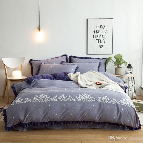 

bedding sets bamboo fiber jacquard duvet cover set sheets+quilt+pillowcase full king  twin kids size bedding set wholesale- summer fa