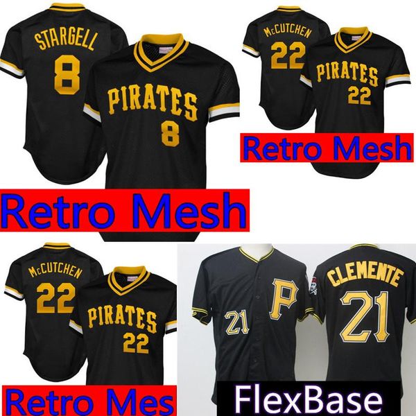 

Clemente Pittsburgh # Pirates Jersey 29 Francisco Cervelli 27 Kent Tekulve 6 Starling Marte 8 Willie Stargell Baseball 4554 Jerseys