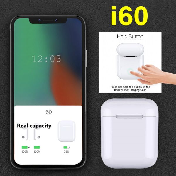 

I60 tw wirele headphone bluetooth earphone 5 0 in ear bluetooth mini tereo earbud earphone for android apple phone