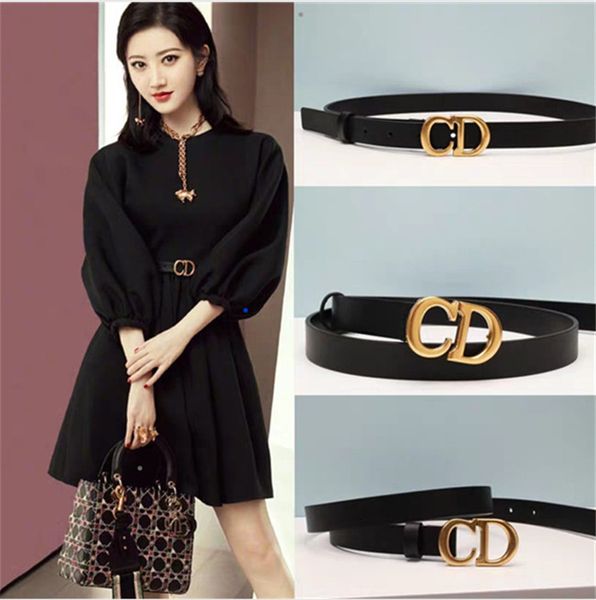 

men's and women's fashion new style trend belt, for the leisure lady design of simple cd belt multi-functional fashion waist acte, Black;brown