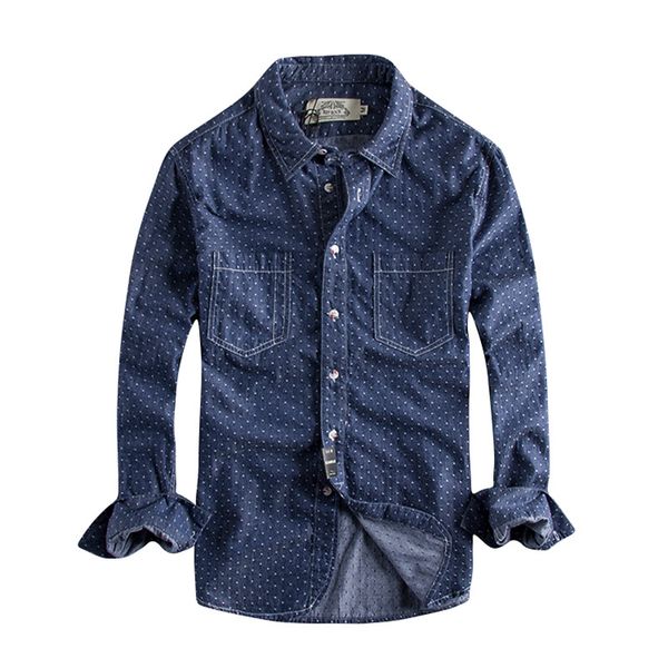 

japanese harajuku vintage button up polka dot shirt for men urban boys casual long sleeve cotton polka dot shirts plus size, White;black
