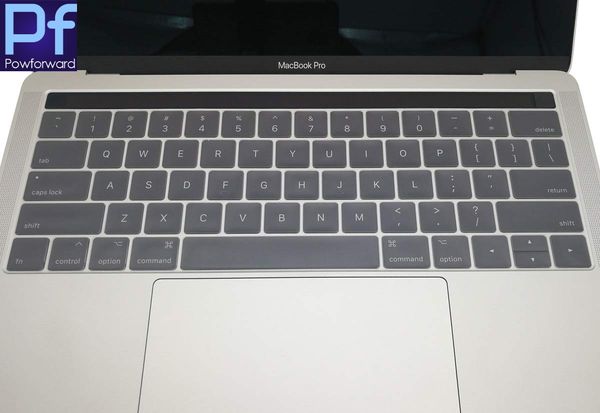 

Для MacBook Pro с сенсорной панелью 13" и 15" 2016 2017 2018 A1706 A1707 A1989 A1990 Силиконовая крышка клавиатуры протектор