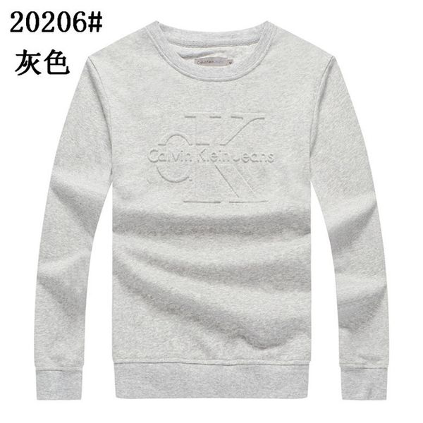 

casual shirt sweater print new round neck sweater ladies men's cotton solid color letter printing 10, Black
