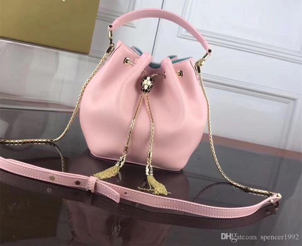 

287614# brand designer luxury crossbody bags genuine leather handbags women bucket
