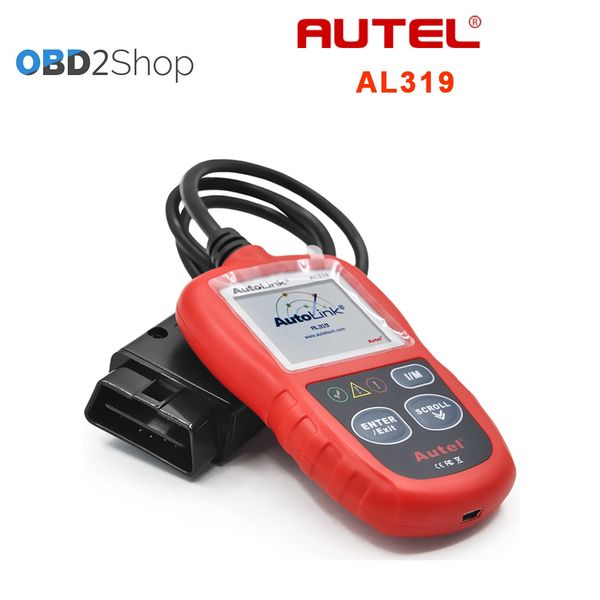 

multi-language autolink obdii can code reader autolink al319