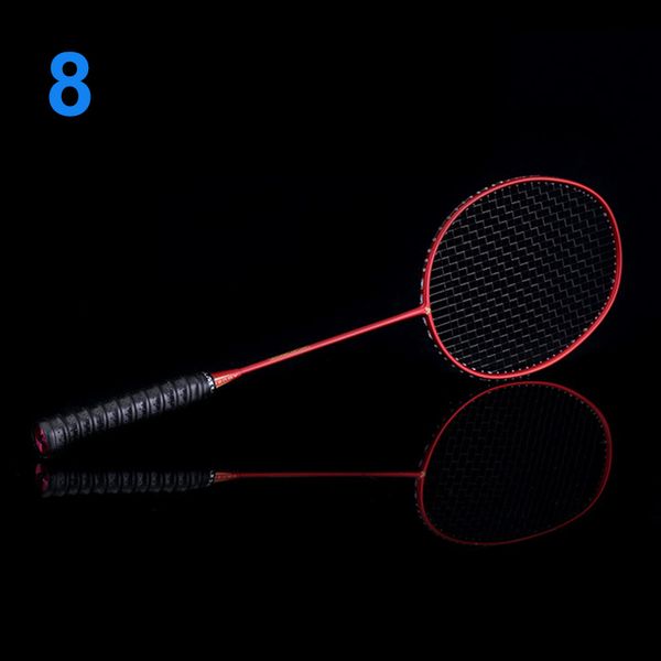 

ultralight 6u badminton racket professional carbon portable grips sports fk88