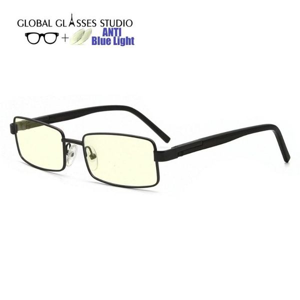 

new anti blue light blocking metal glasses optical glasses black computer me1003 c3, White;black