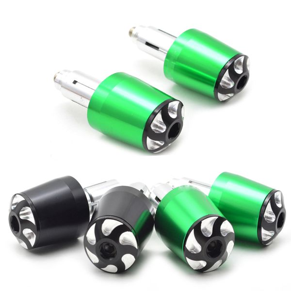 

22mm universal motorcycle aluminum handlebar grips bar ends sliders cnc handle bars grip cap tips plug slider for yamaha