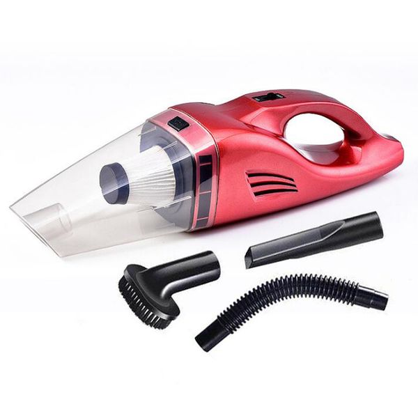 

handheld 12v car vacuum cleaner cigarette lighter wet and dry 75w electric broom with accessories 5 colors