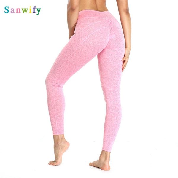 

summer high waist push up hip slim pink legging high elasticity fitness leggings breathable quick dry women gym workout leggings, White;red