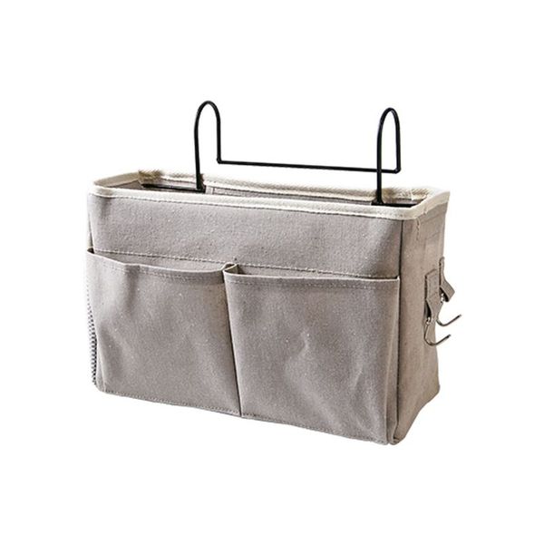 

bedside caddy hanging storage bag organizer dorm room phone book magazine holder 72xf