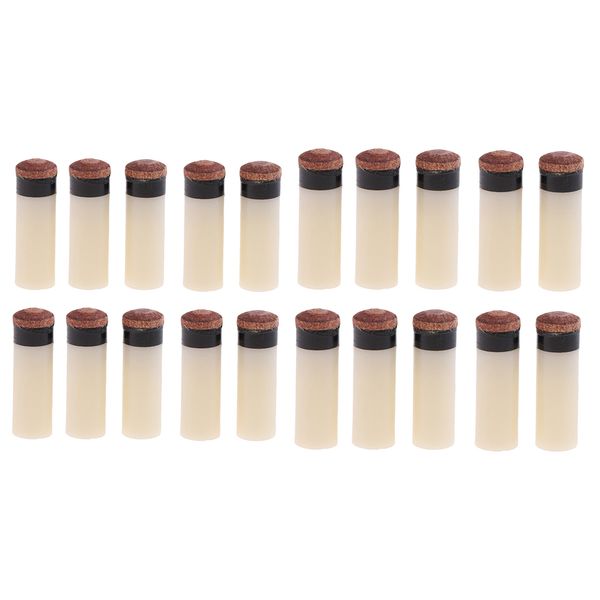 

20x durable pool billiard cue tip premium hard tips replacement 10 & 11mm