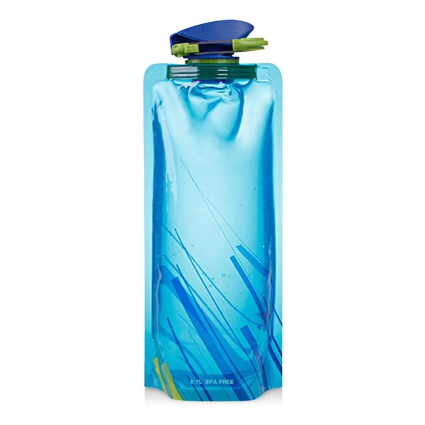 

0.7l folding large water bag hiking household camping water bag camping hiking portable