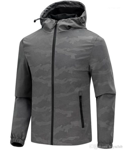 

zipper pockets mens panelled jackets casual long sleeve males clothing camouflage print mens designer jackets fashion, Black;brown