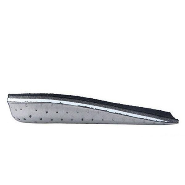 

comfortable ortc shoes insoles insert high for women men lift insert pad height cushion 23/28/43mm, Black