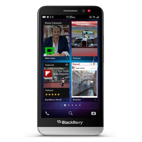 Remodelado BlackBerry Z30 5.0 Polegada BlackBerry OS 10.2 MSM8960T Snapdragon S4 Pro Dual Core 2G RAM Celular 16G ROM 4G Lte