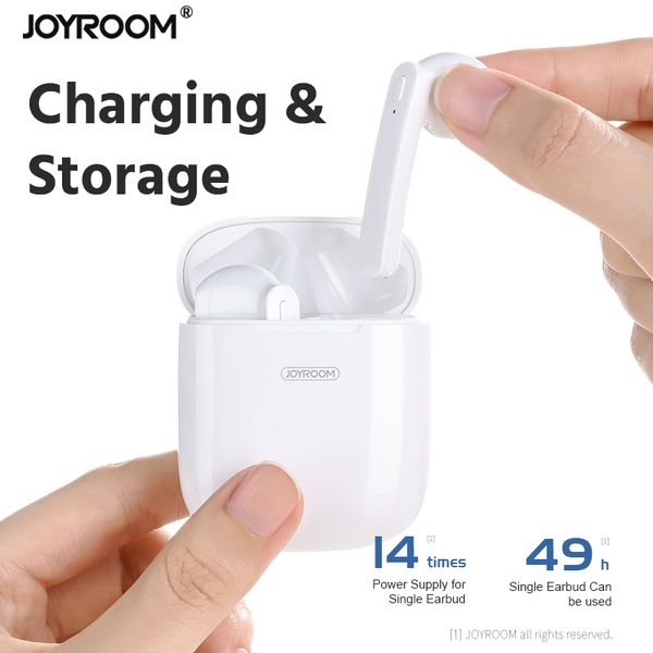 

joyroom jr-t04s wireless earbuds bluetooth earphones tws bluetooth headphones with charging box for iphone samsung lg