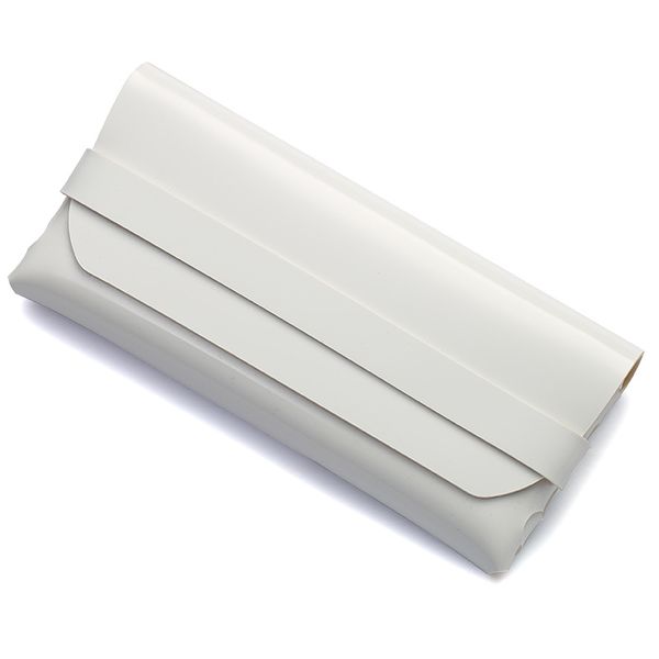 

2020 trend leather eyeglasses pouch eyeglass pouch ornaments for men and women men accessories leather eyeglasses bag, Silver