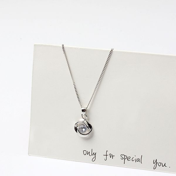 

fashion- sterling silver collarbone chain anti-allergy anti-fading necklace
