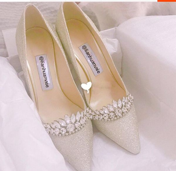 

2019 women's shoes in spring and autumn with new style high heel fine heel pointed end shoes heel 6cm ,8cm ,10cm#145, Black