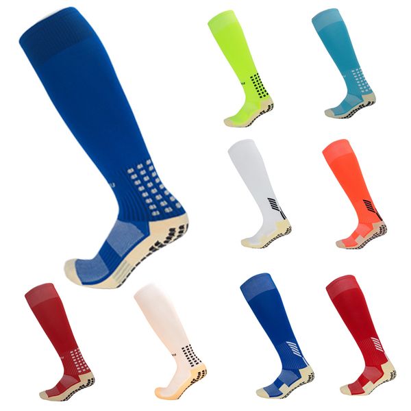 

16 styles anti-slip football socks outdoor sport long tube sock knee high sweat-absorbing running climbing socks dhl m110y, Black