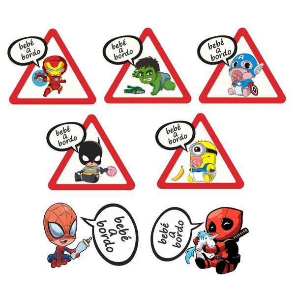 

funny spanish baby on board car sticker creative cute color waterproof sticker for car window tail warning sign decal